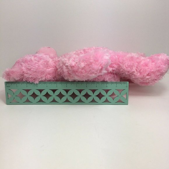 Build A Bear Workshop Plush Teddy Bear Pink Heart Nose Stuffed Animal 17" BAB - Picture 9 of 12